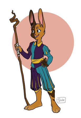 Kanin: Harengon Wizard (DND)